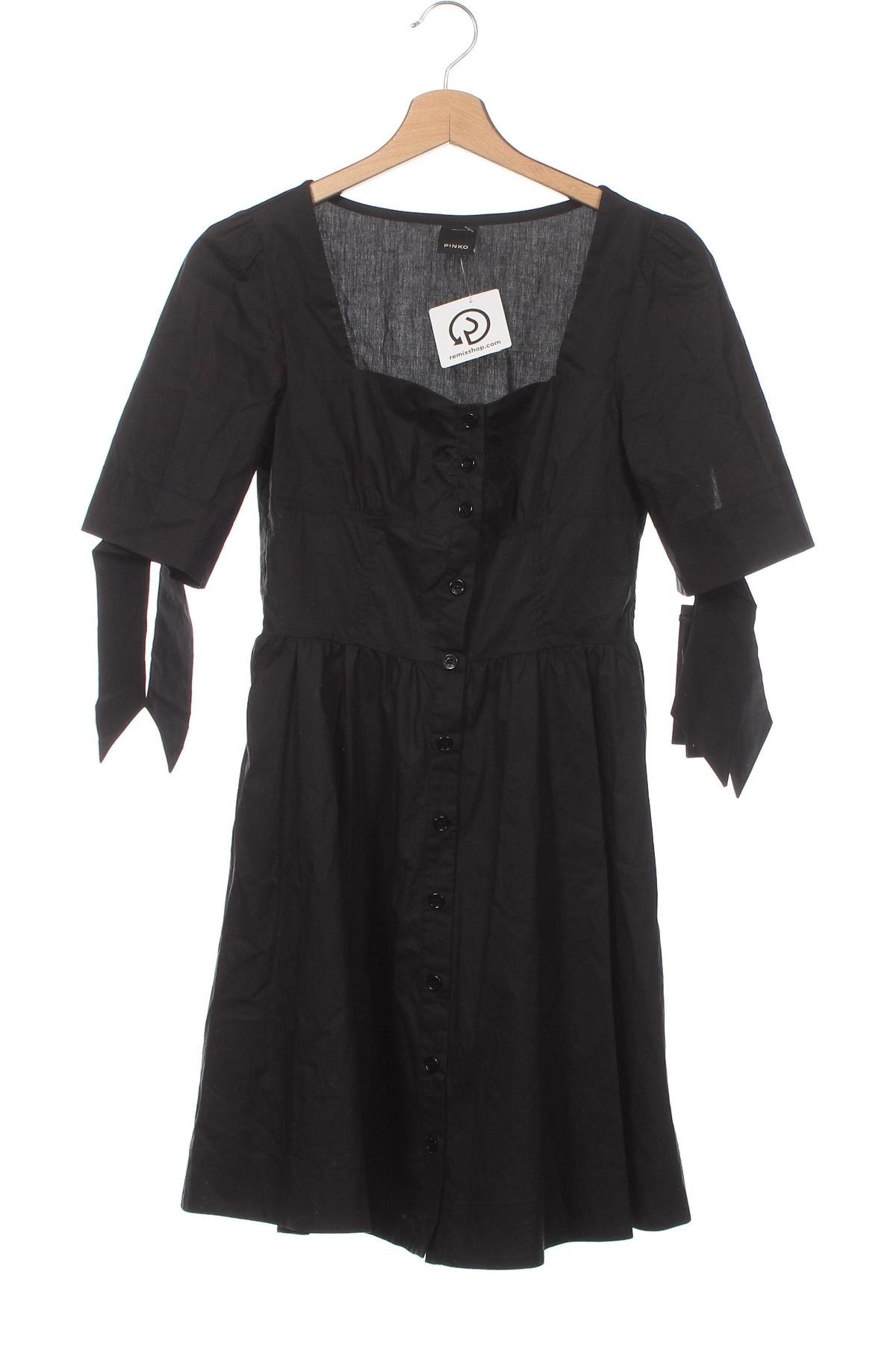 Šaty  Pinko, Veľkosť XS, Farba Čierna, Cena  284,27 €