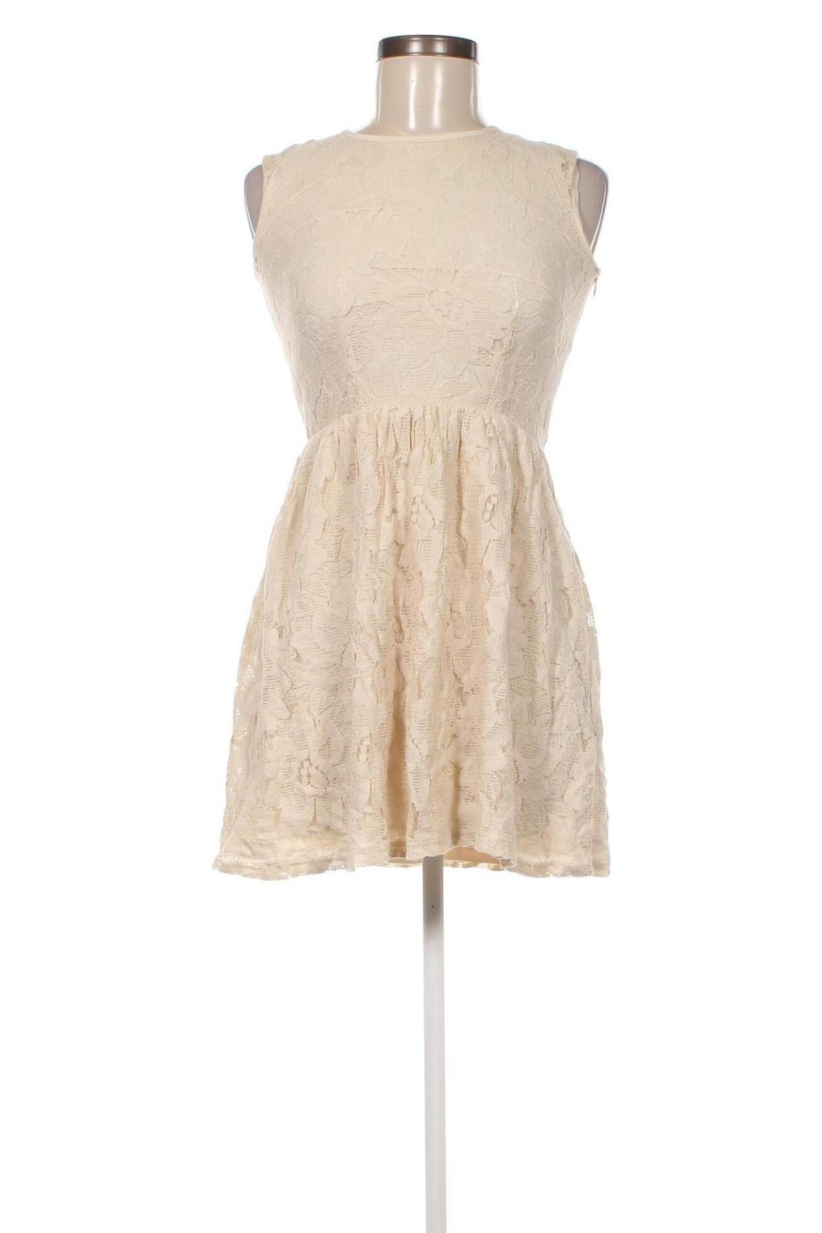 Kleid Pull&Bear, Größe S, Farbe Ecru, Preis 8,01 €
