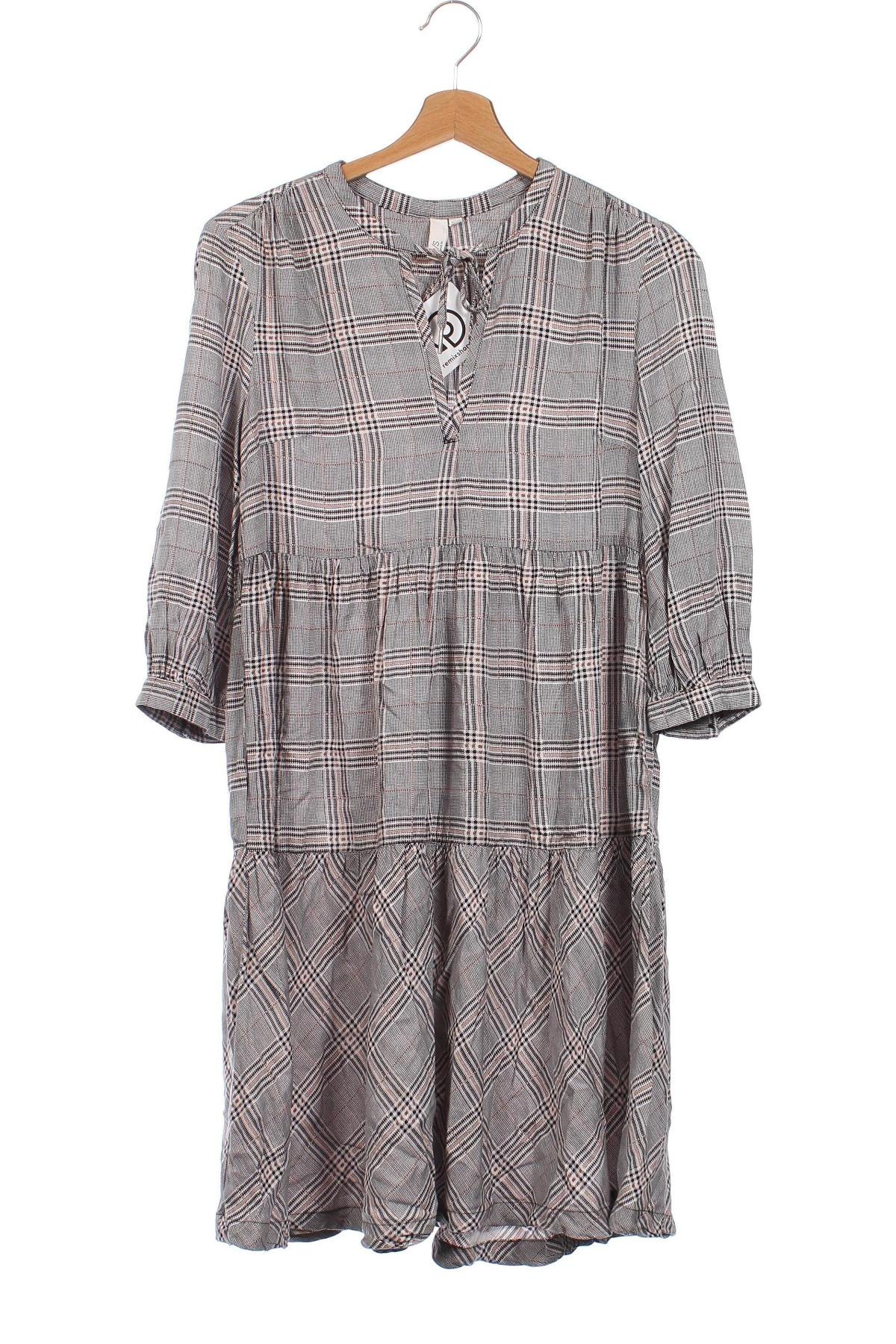 Kleid Q/S by S.Oliver, Größe XS, Farbe Grau, Preis 20,07 €