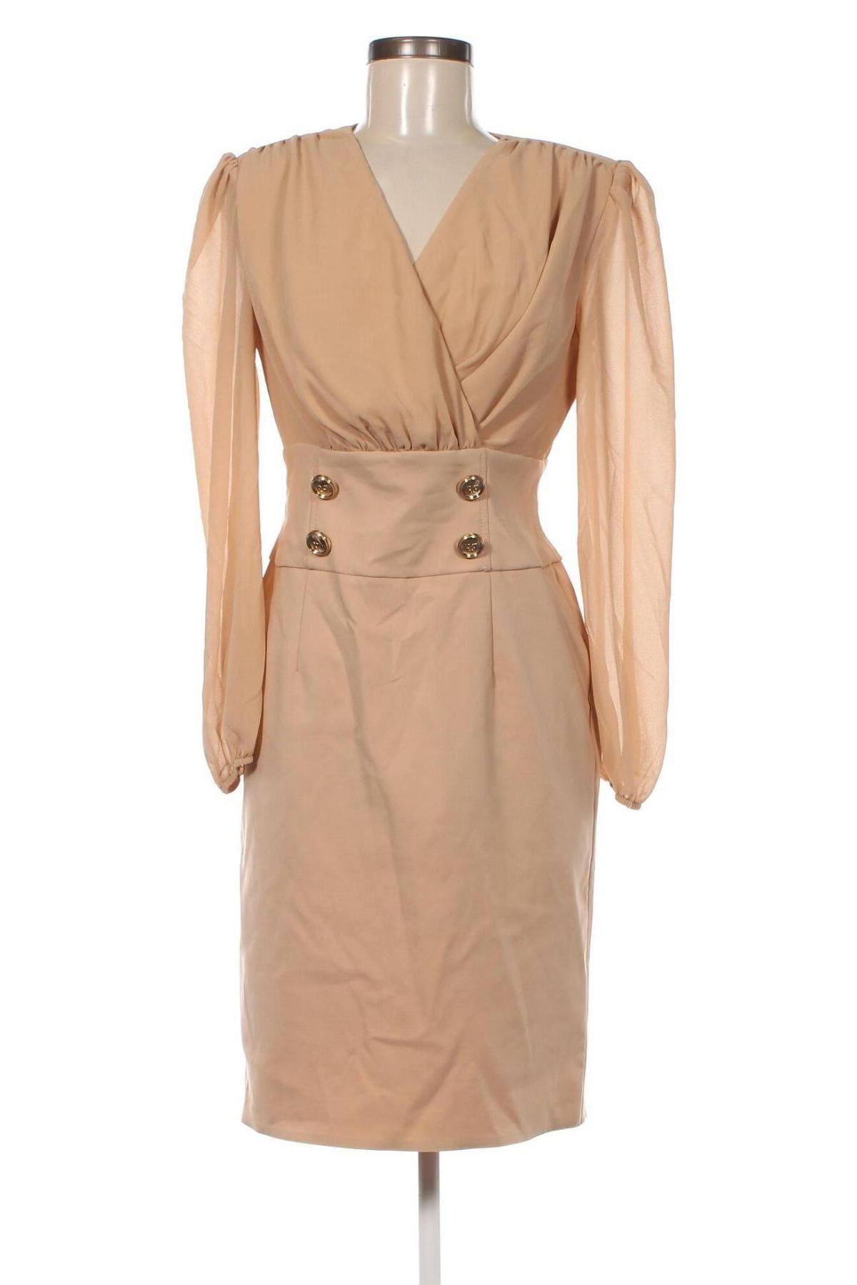 Šaty  Rinascimento, Veľkosť M, Farba Béžová, Cena  73,60 €