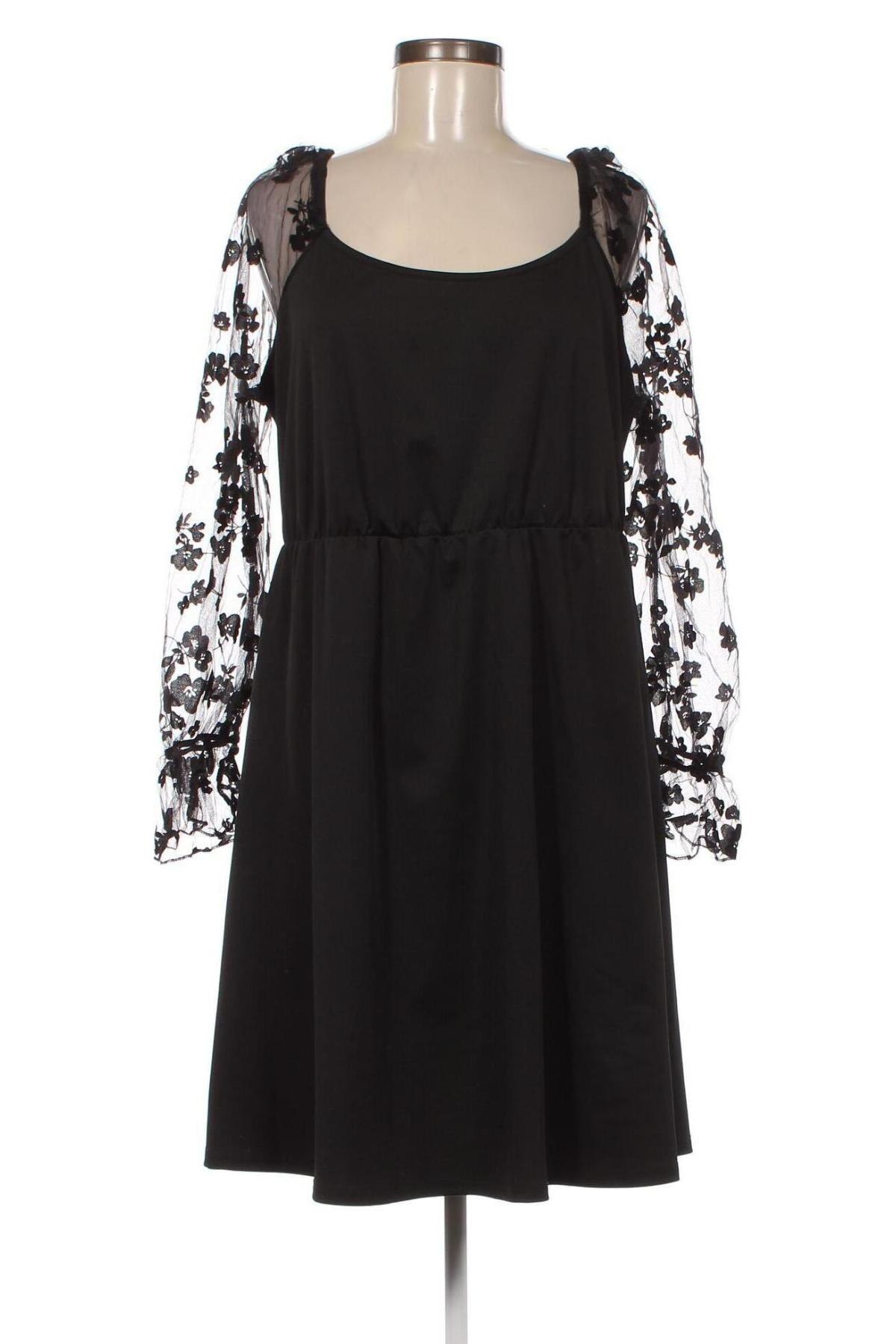 Kleid SHEIN, Größe XXL, Farbe Schwarz, Preis 16,62 €