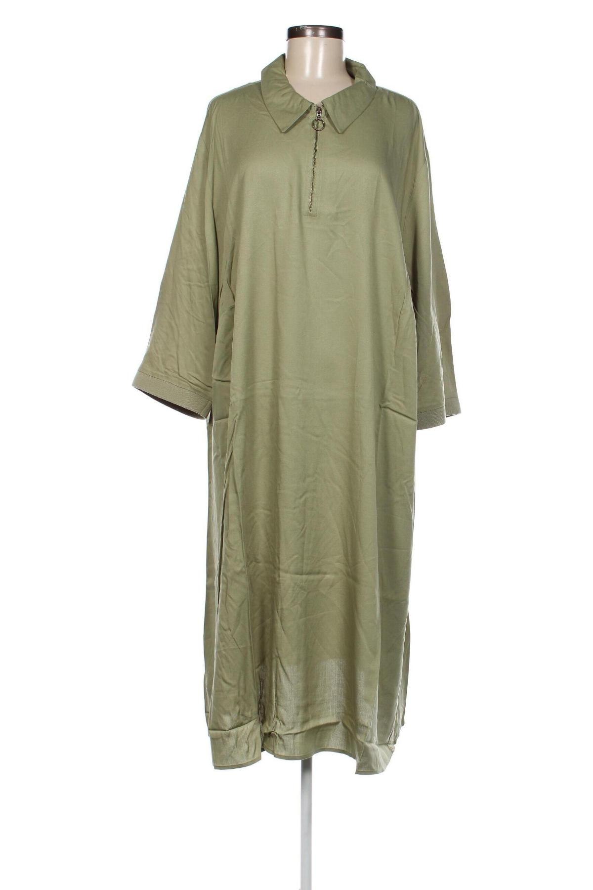 Kleid Sheego, Größe 5XL, Farbe Grün, Preis € 43,98