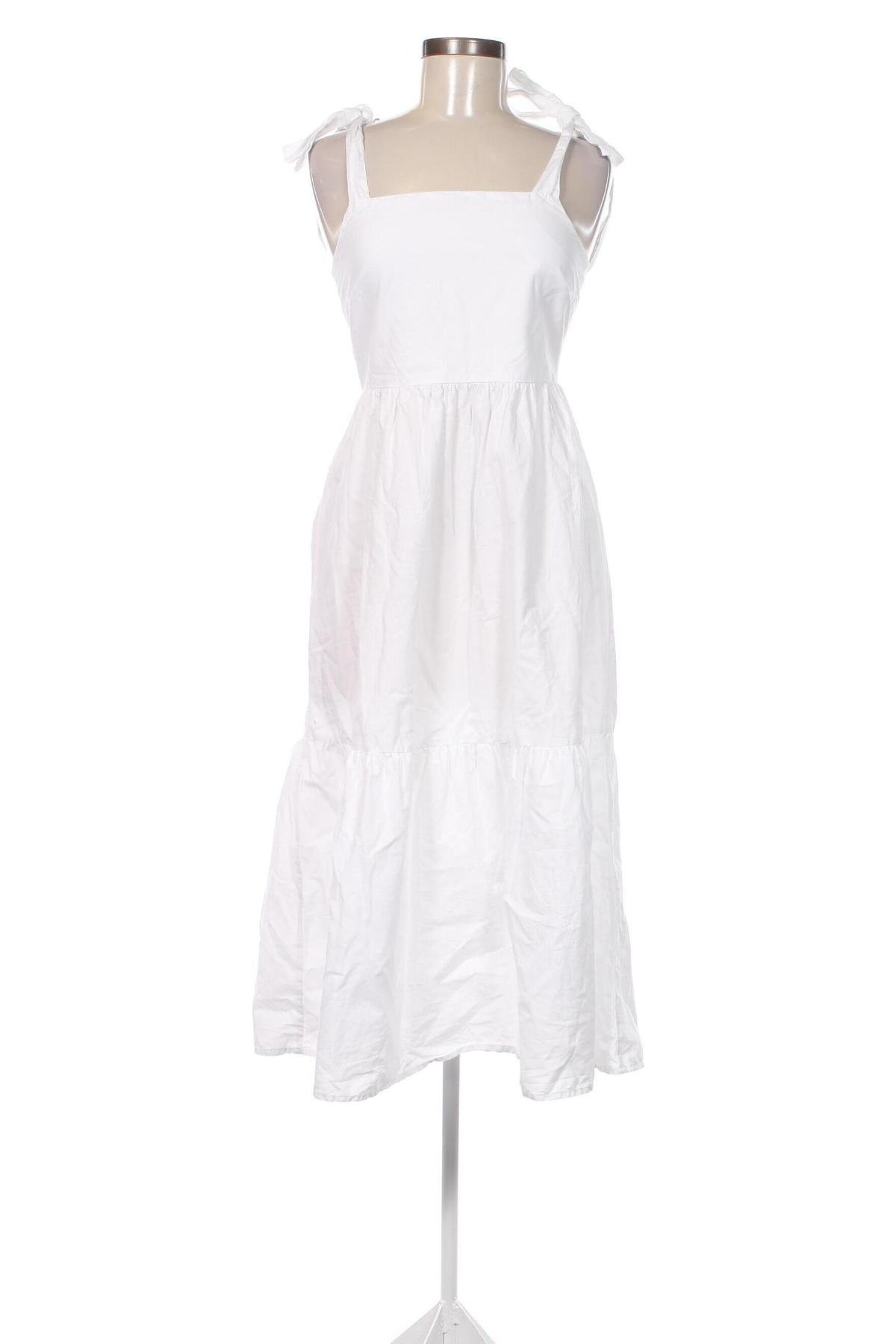 Kleid Stradivarius, Größe M, Farbe Weiß, Preis 14,83 €