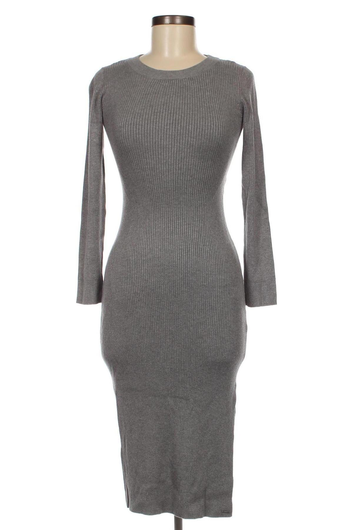 Kleid Superdry, Größe S, Farbe Grau, Preis 34,52 €