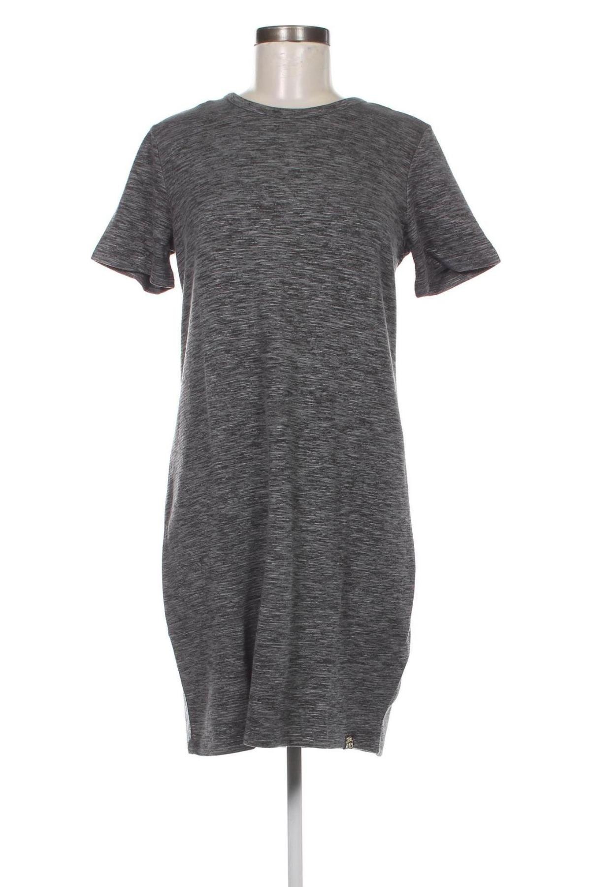 Kleid Superdry, Größe L, Farbe Grau, Preis 30,06 €