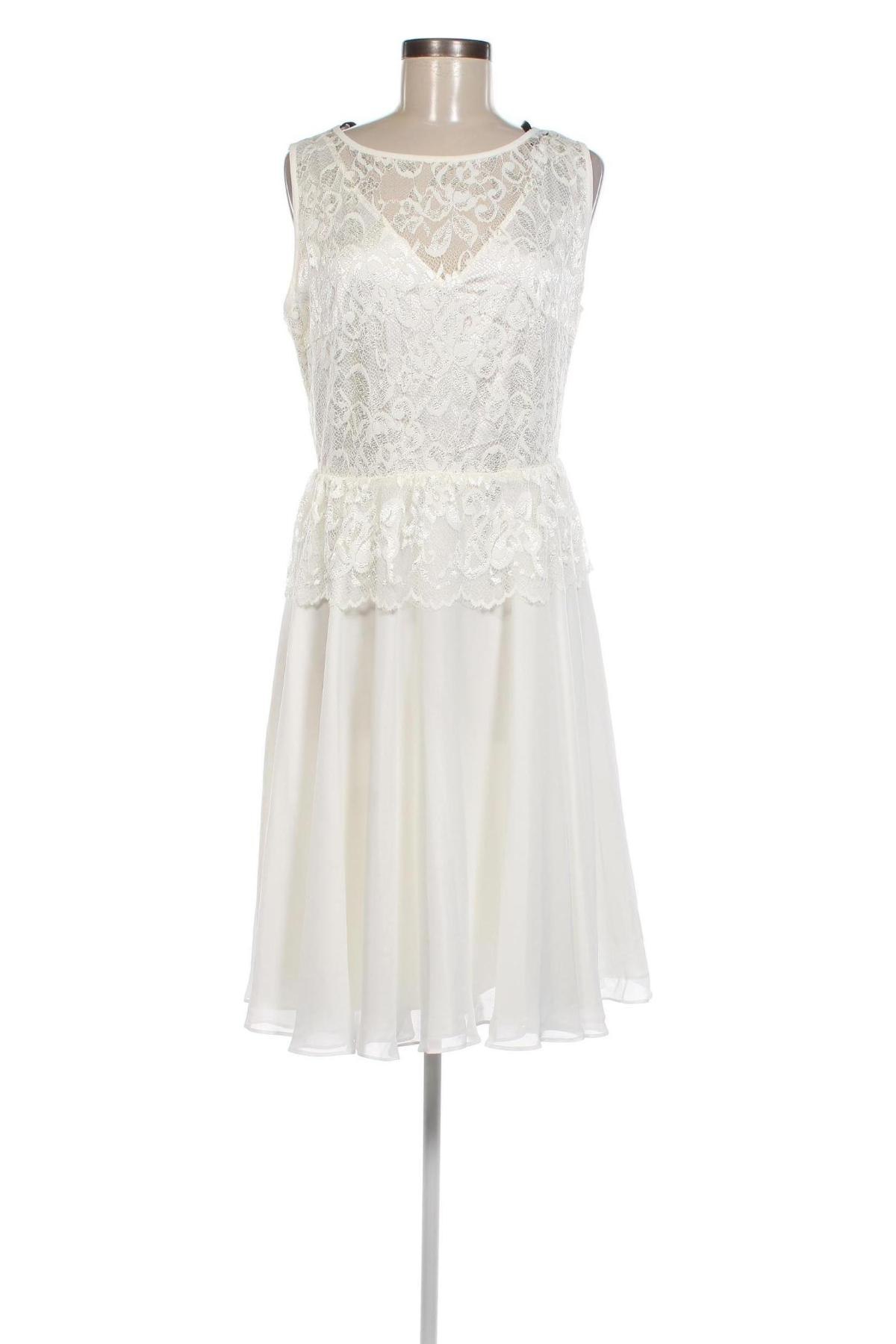 Kleid Swing, Größe L, Farbe Weiß, Preis € 39,03
