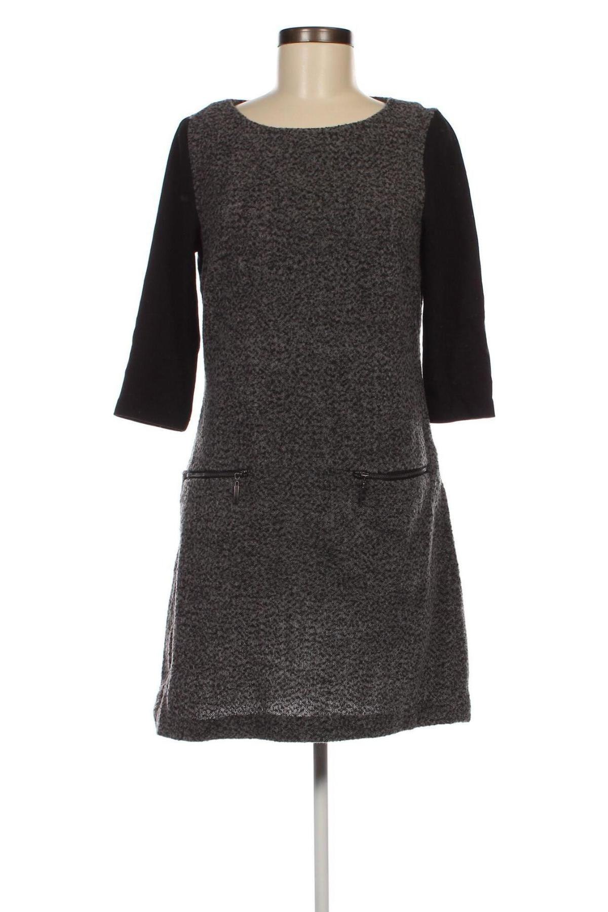 Kleid Tom Tailor, Größe M, Farbe Grau, Preis 18,04 €
