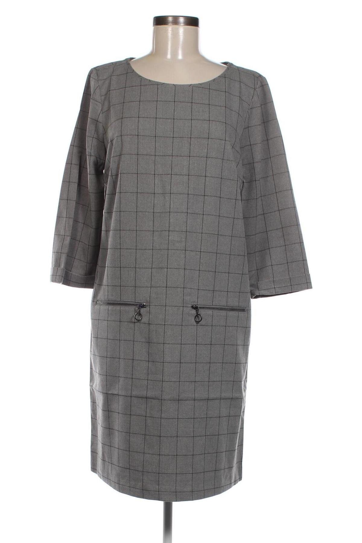 Φόρεμα Tom Tailor, Μέγεθος M, Χρώμα Γκρί, Τιμή 30,06 €