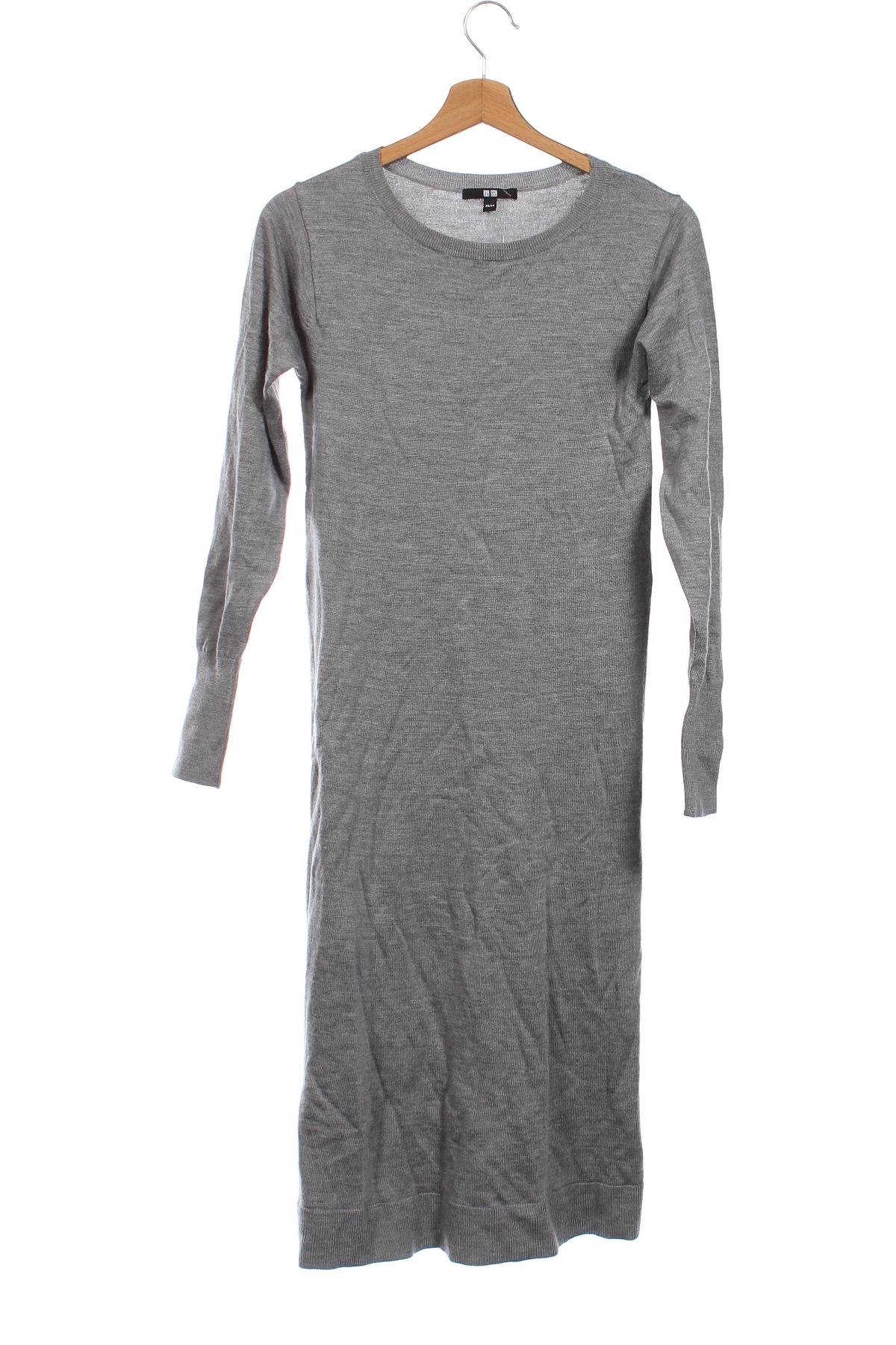 Kleid Uniqlo, Größe XS, Farbe Grau, Preis € 24,55