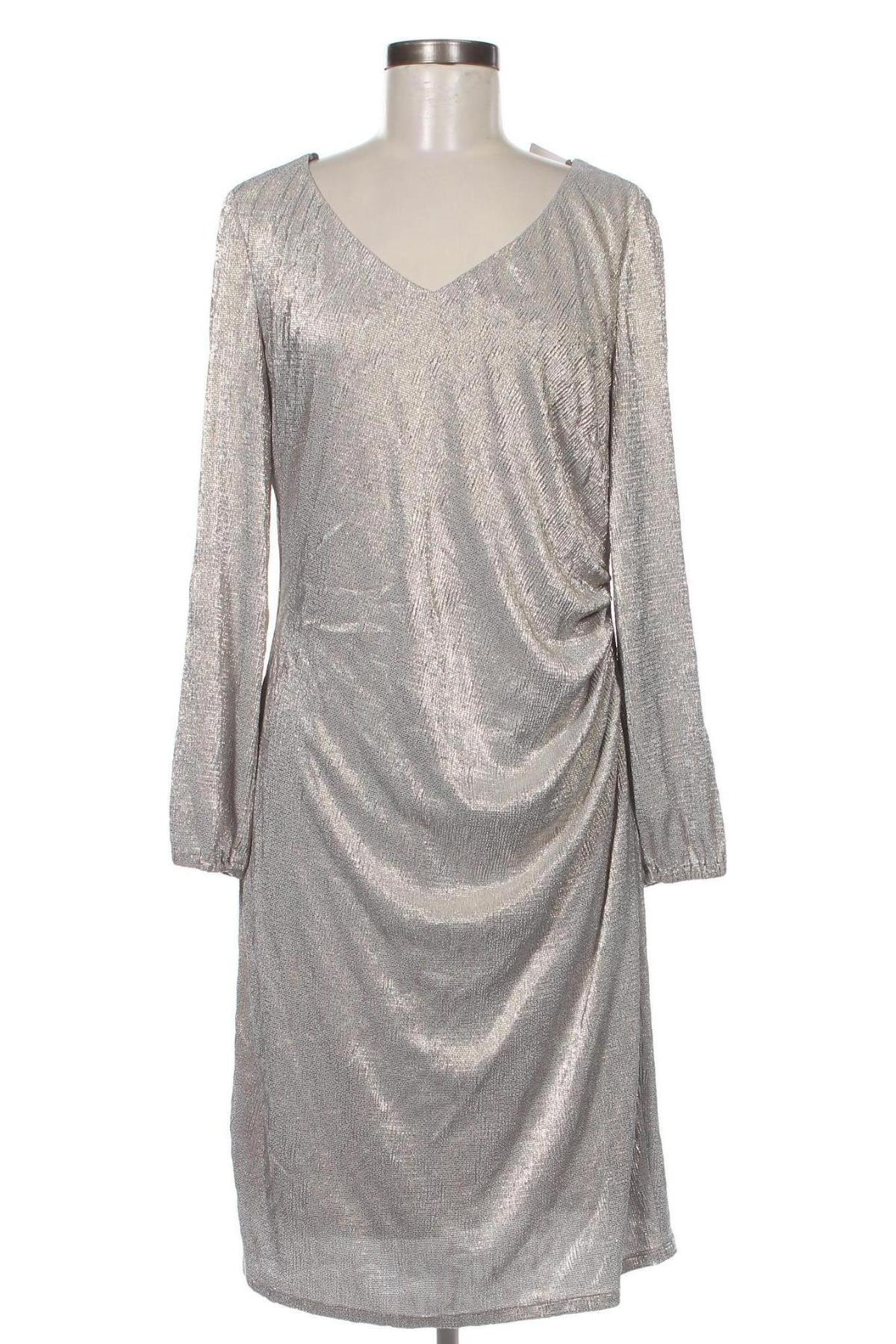 Φόρεμα Vera Mont, Μέγεθος L, Χρώμα Ασημί, Τιμή 56,29 €