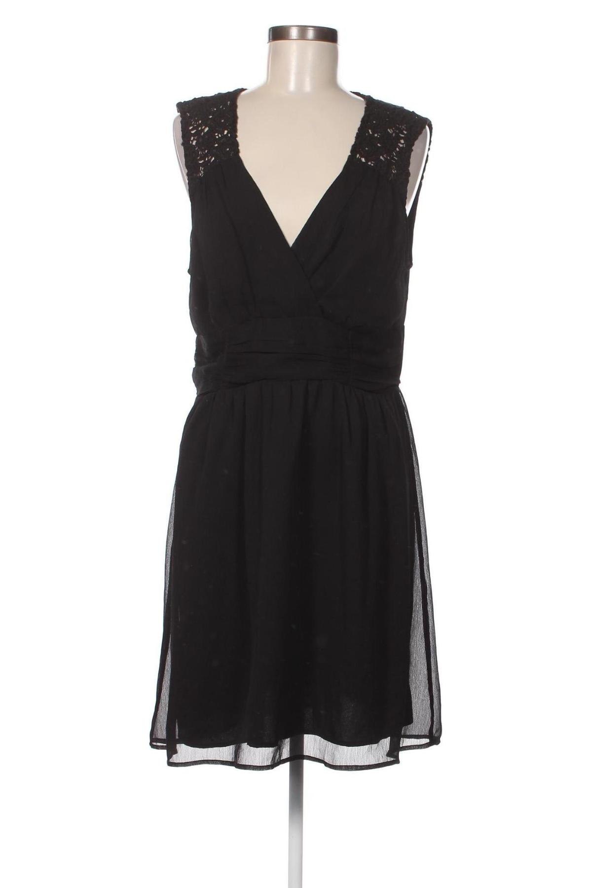 Kleid Vero Moda, Größe XL, Farbe Schwarz, Preis € 12,39