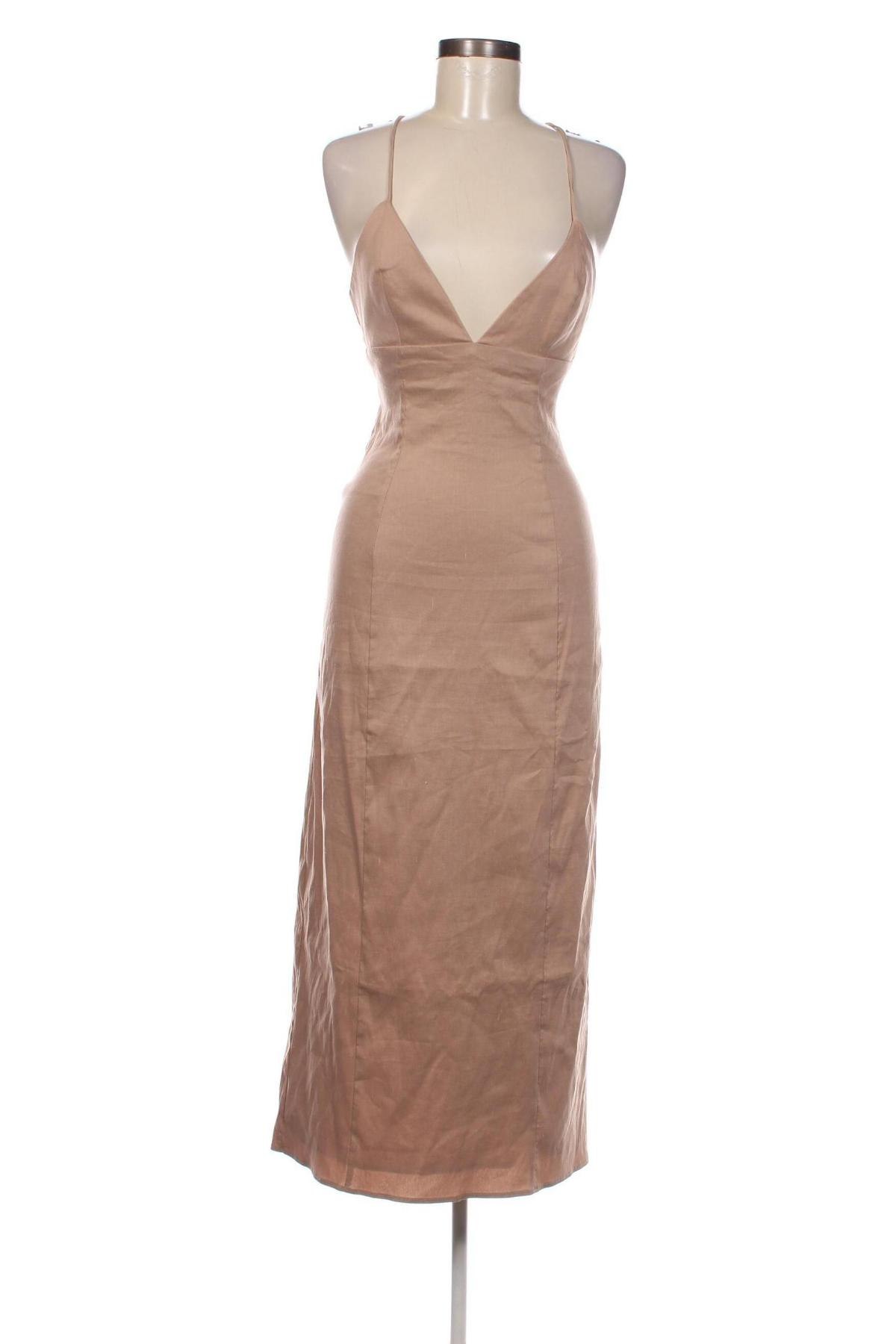 Φόρεμα Zara, Μέγεθος S, Χρώμα  Μπέζ, Τιμή 17,36 €