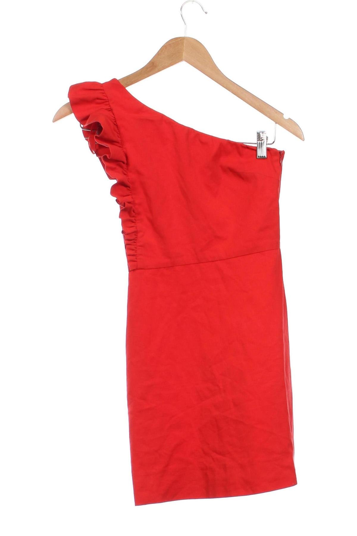 Kleid Zara Trafaluc, Größe XS, Farbe Rot, Preis € 20,92
