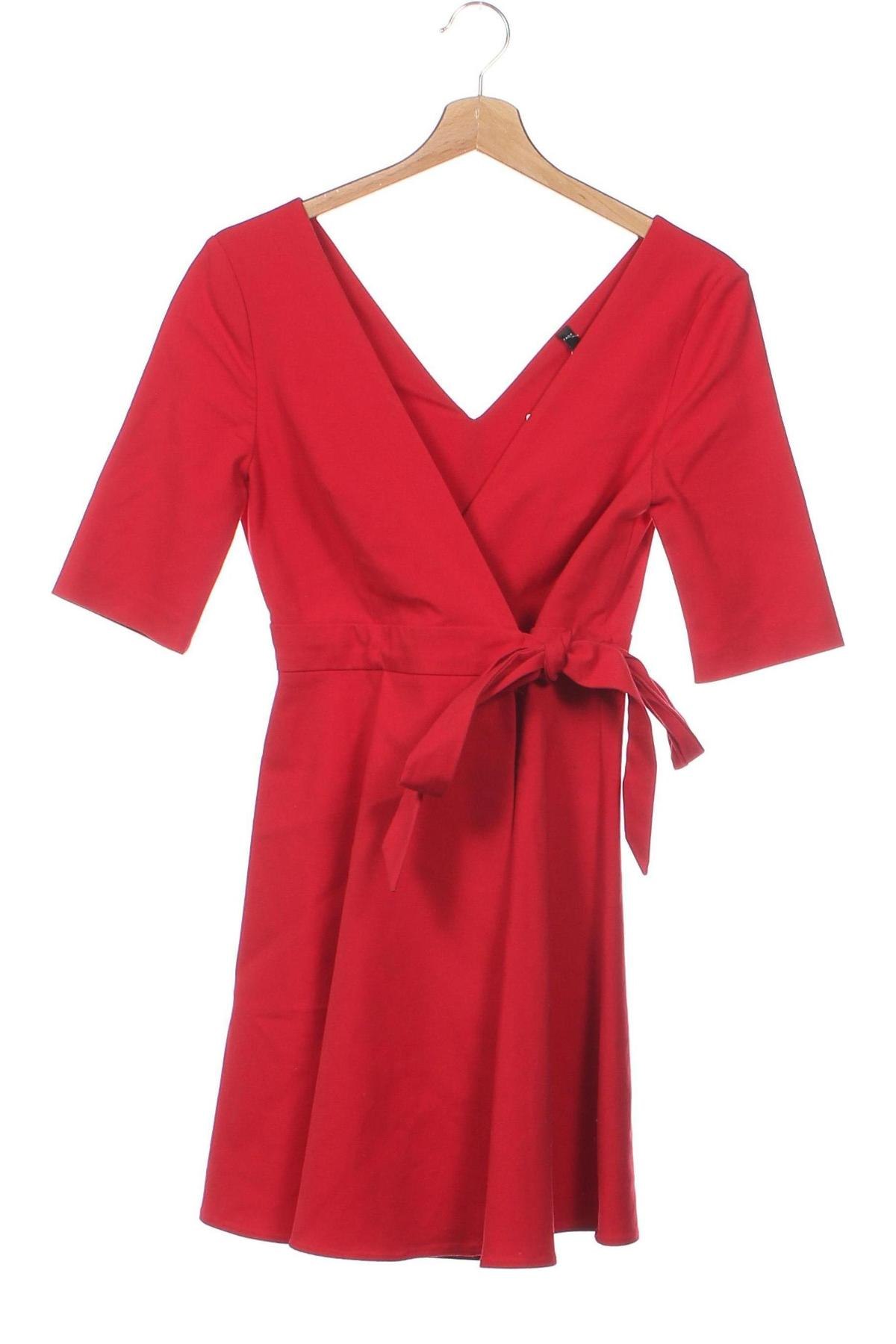 Φόρεμα Zara Trafaluc, Μέγεθος XS, Χρώμα Κόκκινο, Τιμή 14,00 €