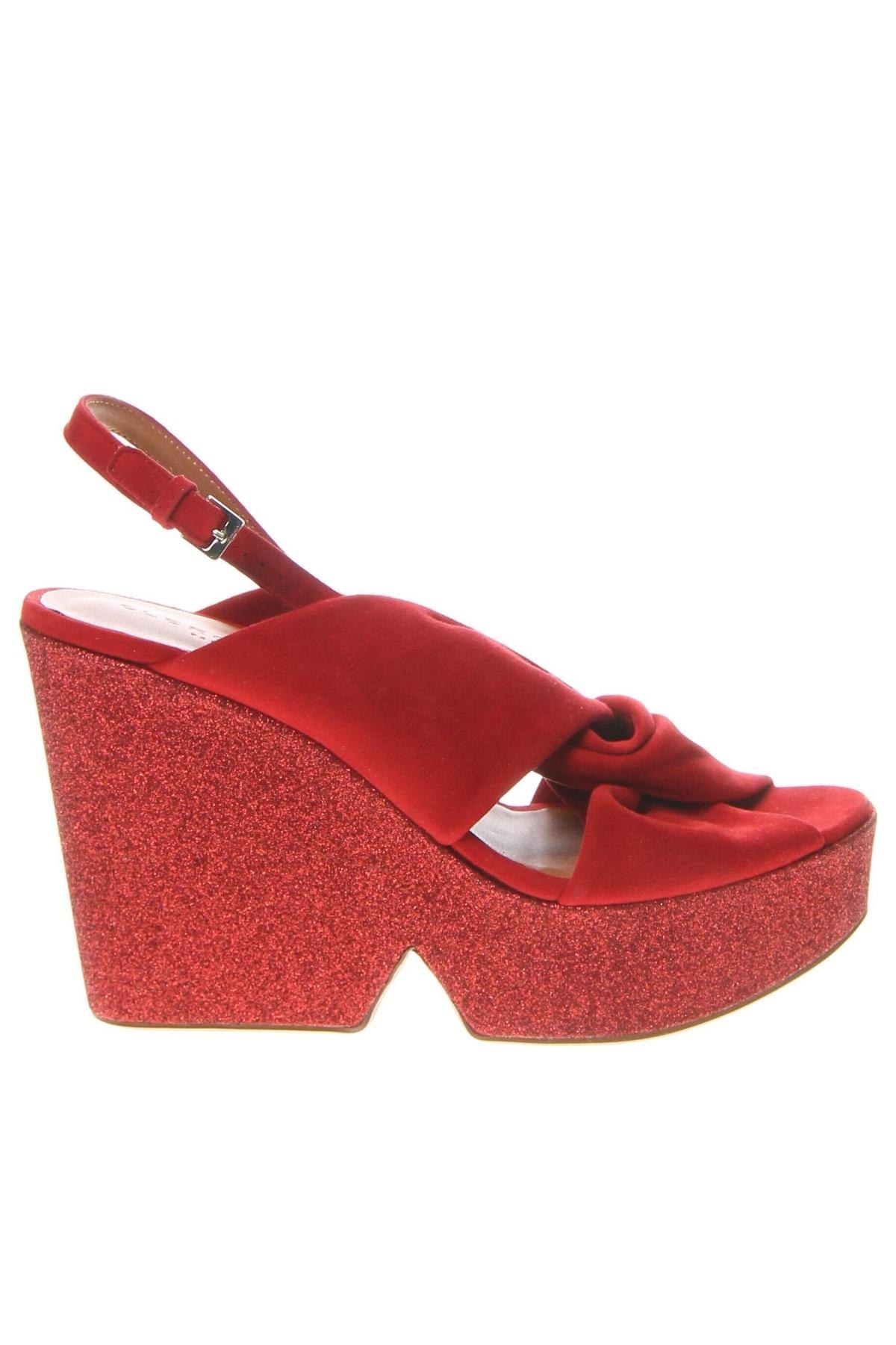 Sandále Clergerie, Veľkosť 39, Farba Červená, Cena  396,39 €