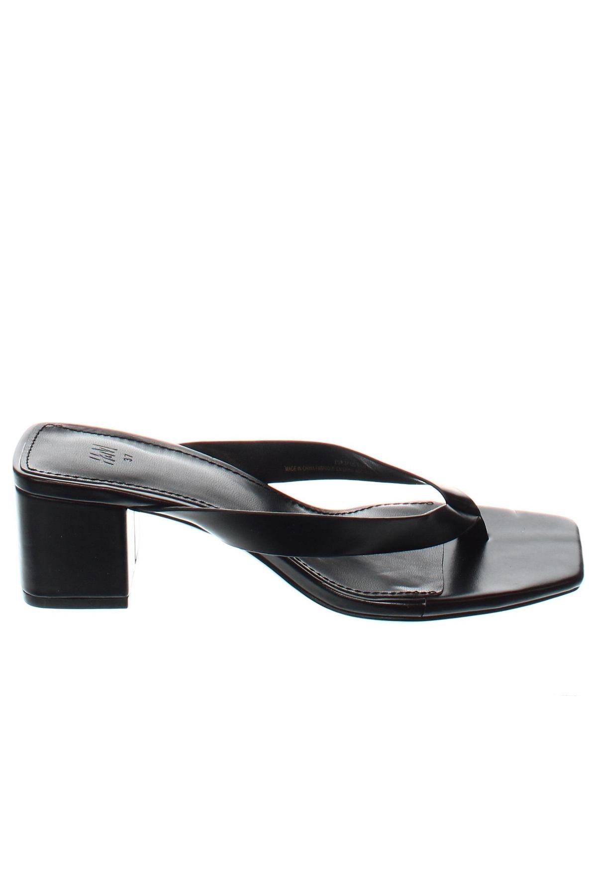 Sandale H&M, Mărime 37, Culoare Negru, Preț 128,29 Lei