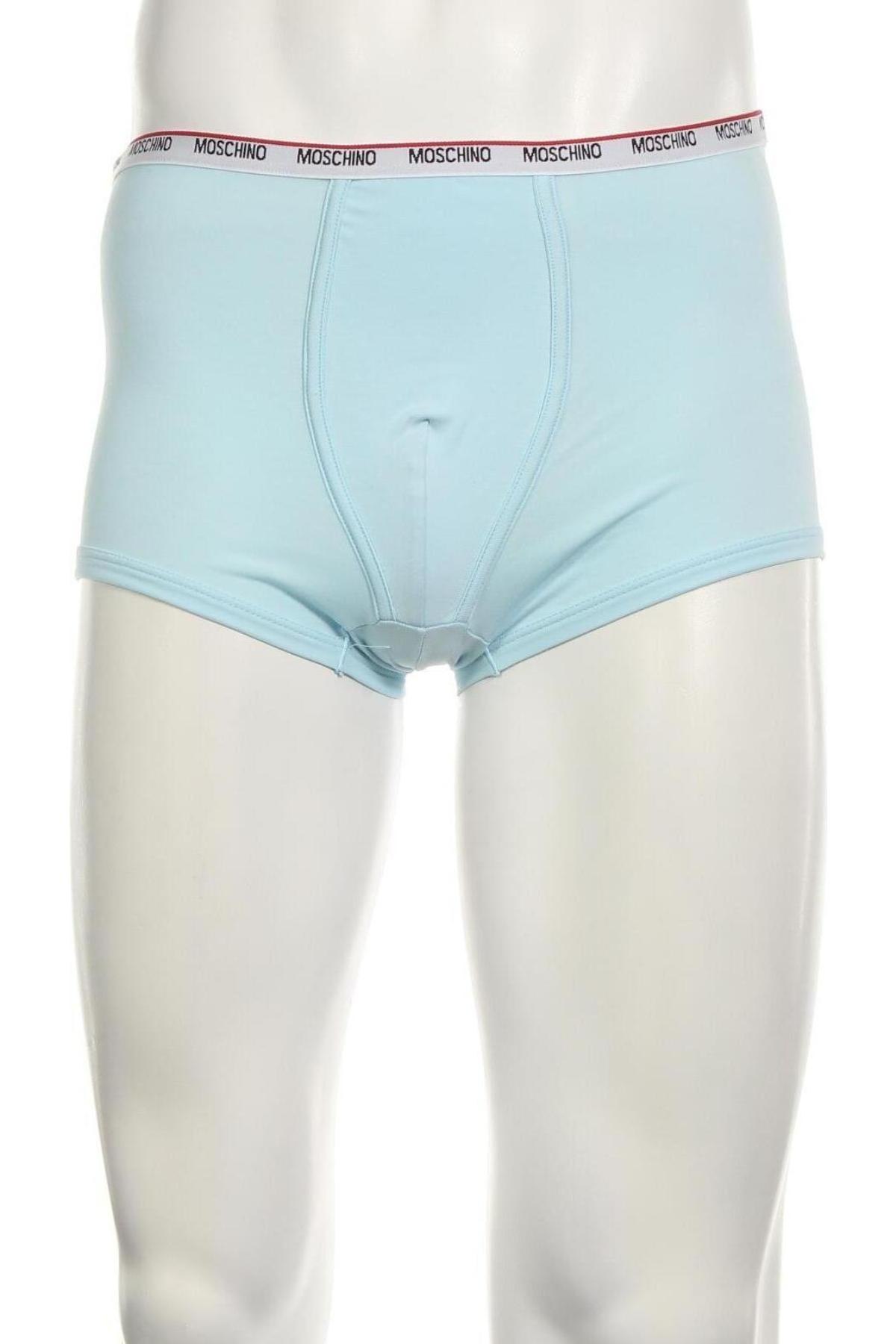 Ανδρικά μποξεράκια Moschino underwear, Μέγεθος M, Χρώμα Μπλέ, Τιμή 43,13 €