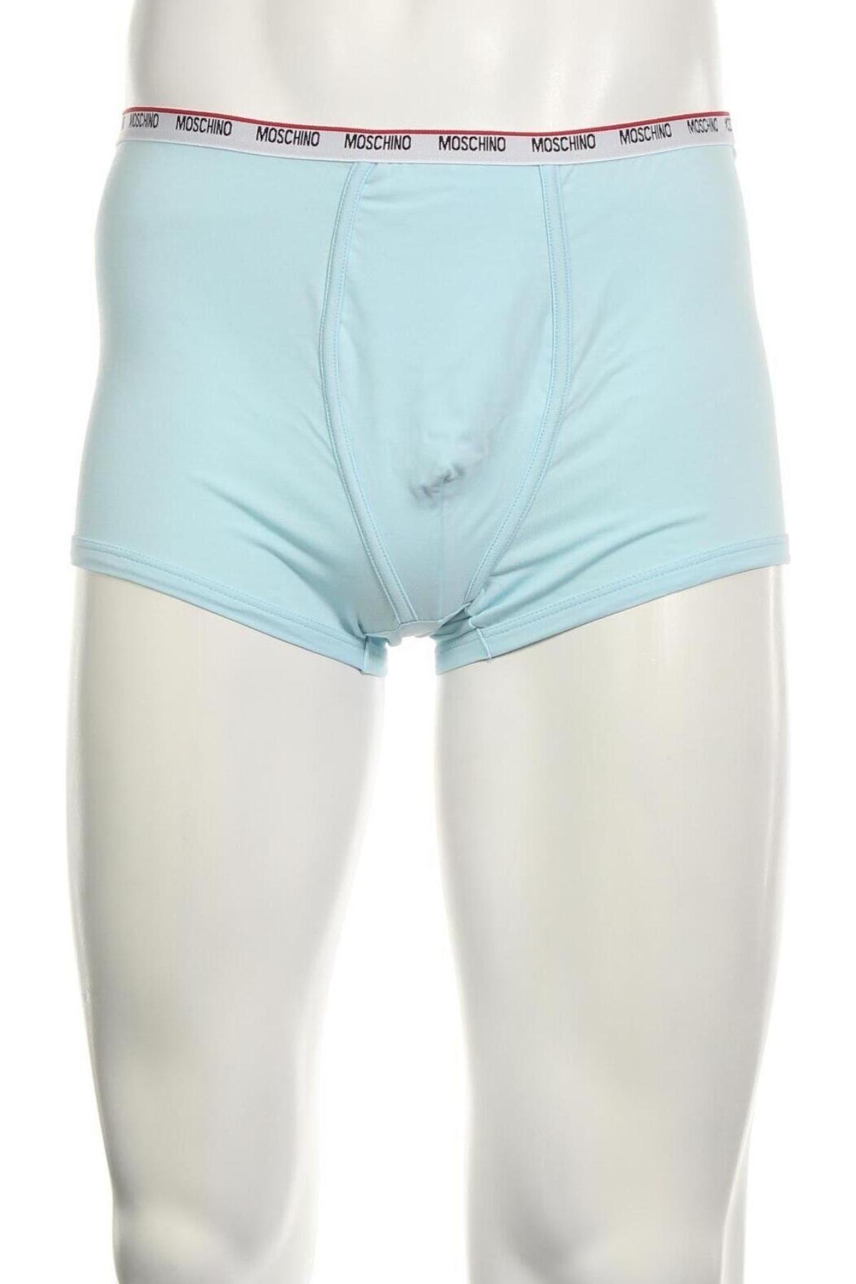 Мъжки комплект Moschino underwear, Размер XL, Цвят Син, Цена 153,79 лв.