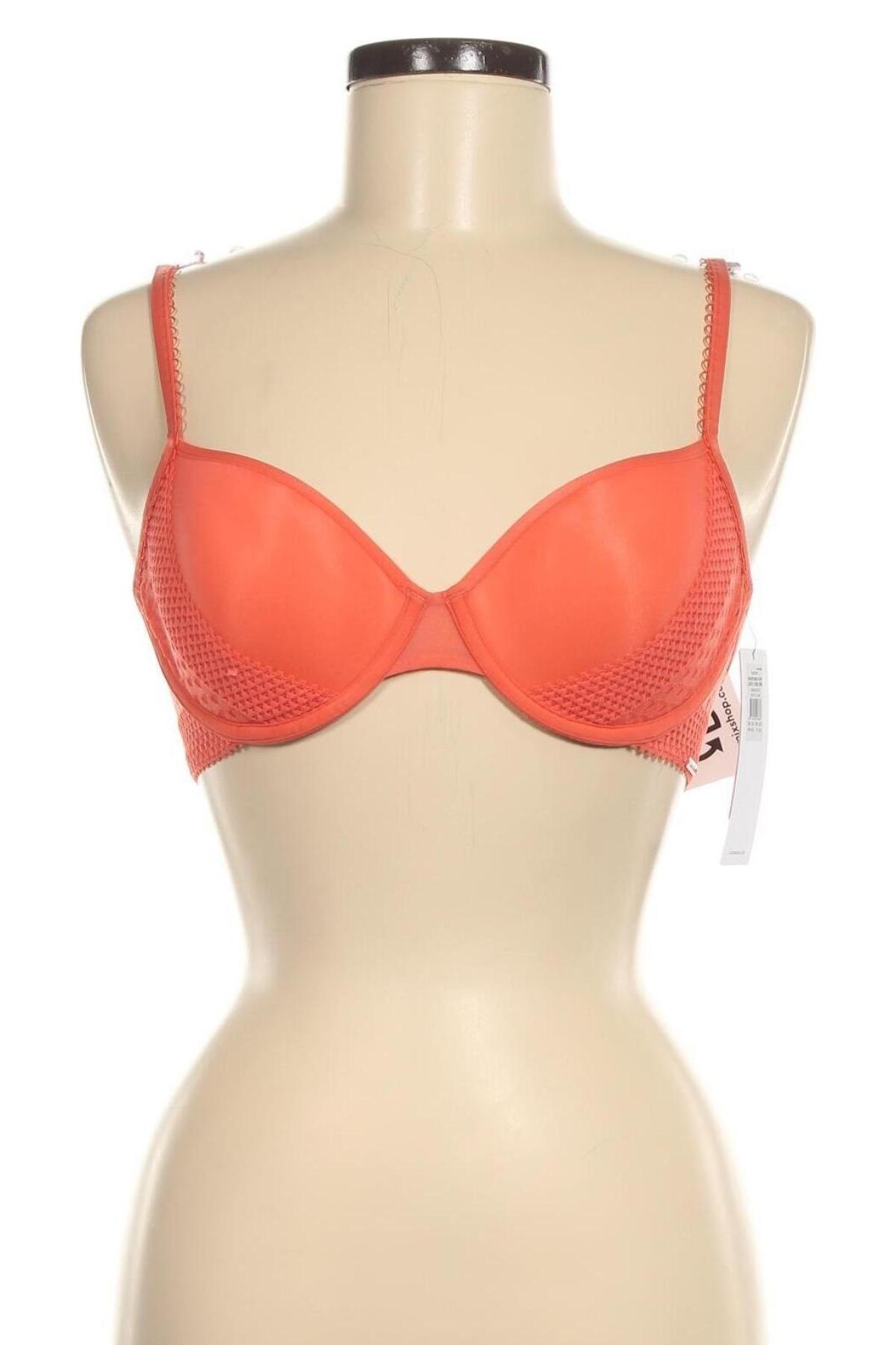 Podprsenka Calvin Klein, Velikost M, Barva Oranžová, Cena  1 174,00 Kč