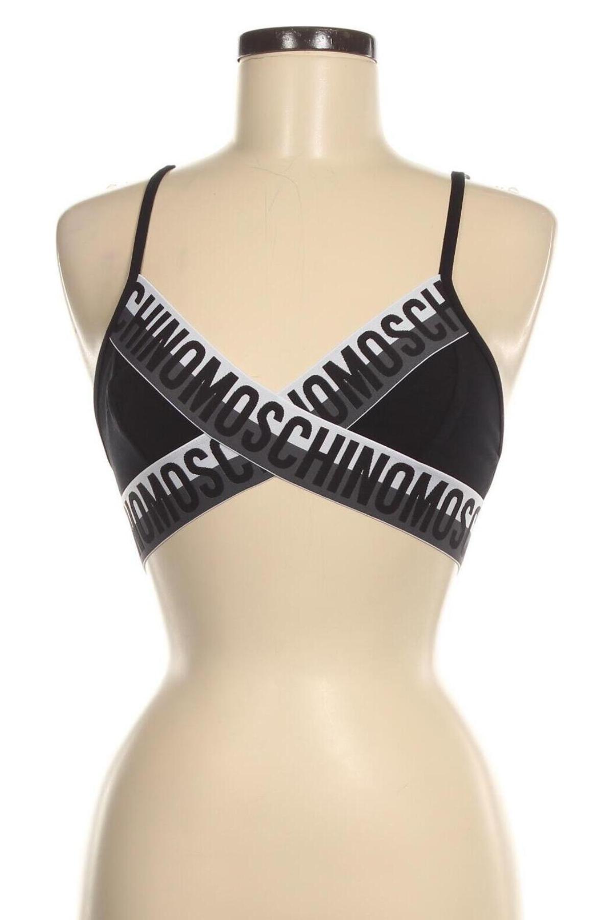 Сутиен Moschino underwear, Размер XS, Цвят Черен, Цена 196,46 лв.