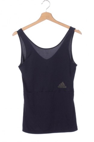 Γυναικεία μπλούζα Adidas, Μέγεθος XS, Χρώμα Μπλέ, Τιμή 17,44 €