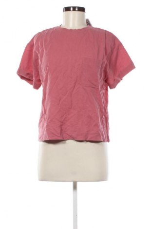 Damen Shirt Bershka, Größe S, Farbe Aschrosa, Preis 8,99 €