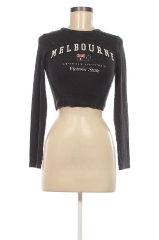 Bluză de femei Bershka, Mărime S, Culoare Gri, Preț 26,99 Lei