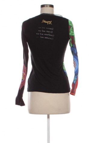 Дамска блуза Desigual, Размер S, Цвят Многоцветен, Цена 48,00 лв.
