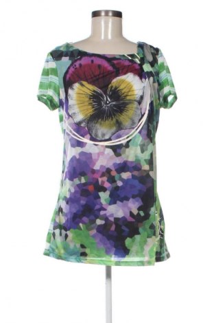 Дамска блуза Desigual, Размер L, Цвят Многоцветен, Цена 26,99 лв.