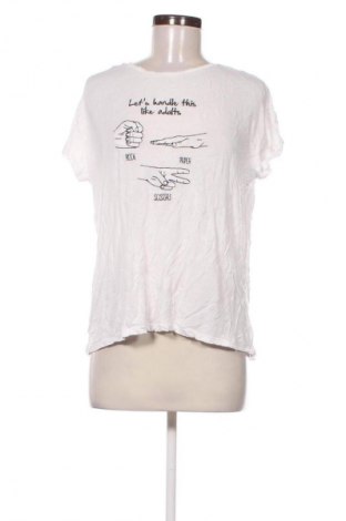 Bluză de femei Pull&Bear, Mărime M, Culoare Alb, Preț 37,99 Lei