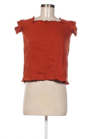 Damen Shirt Pull&Bear, Größe S, Farbe Orange, Preis 8,99 €
