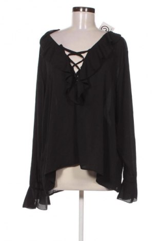 Bluzka damska SHEIN, Rozmiar 4XL, Kolor Czarny, Cena 44,99 zł