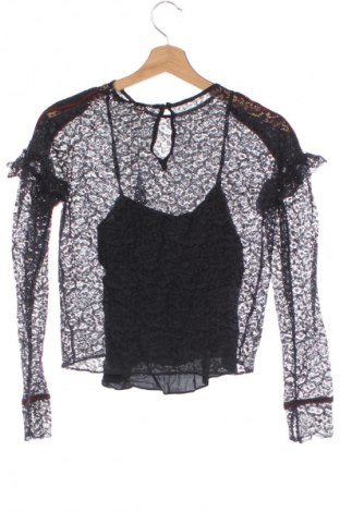 Bluză de femei Zara, Mărime XS, Culoare Albastru, Preț 69,00 Lei
