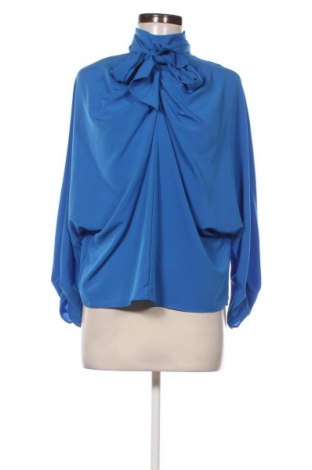 Дамска блуза Zara, Размер M, Цвят Син, Цена 27,99 лв.