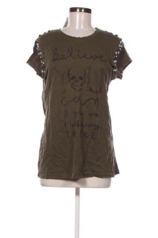 Bluzka damska Zara Trafaluc, Rozmiar M, Kolor Zielony, Cena 47,99 zł