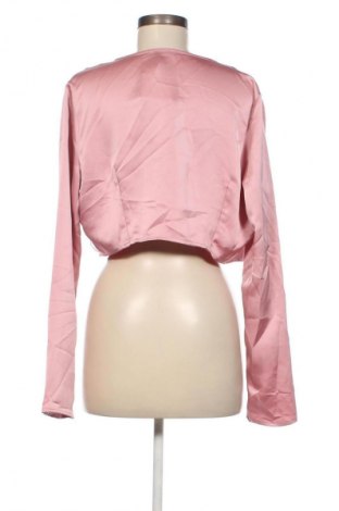 Damen Strickjacke Bershka, Größe L, Farbe Aschrosa, Preis € 4,99
