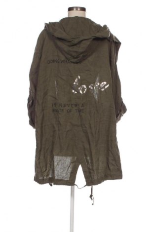 Damen Strickjacke Cartoon, Größe M, Farbe Grün, Preis € 4,99
