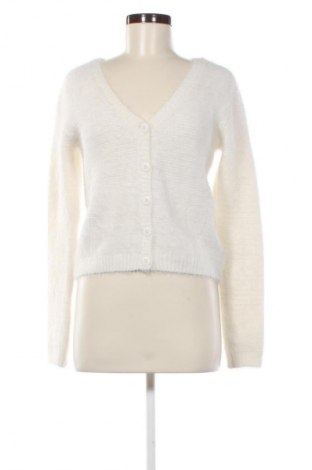 Damen Strickjacke H&M Divided, Größe S, Farbe Weiß, Preis € 10,99