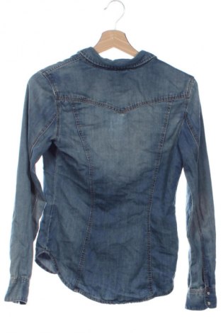 Cămașă de femei H&M, Mărime XS, Culoare Albastru, Preț 35,99 Lei