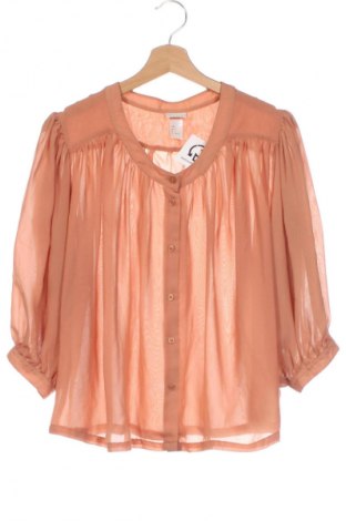 Damenbluse H&M, Größe XXS, Farbe Braun, Preis € 9,99
