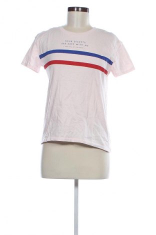 Tricou de femei Bershka, Mărime M, Culoare Roz, Preț 55,99 Lei