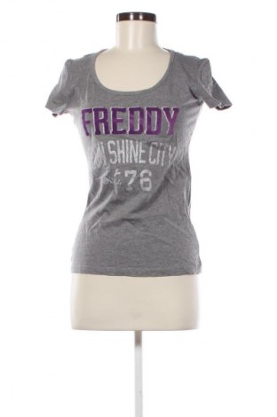 Damen T-Shirt Freddy, Größe S, Farbe Grau, Preis 4,99 €