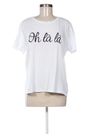 Damen T-Shirt H&M, Größe L, Farbe Weiß, Preis 9,00 €