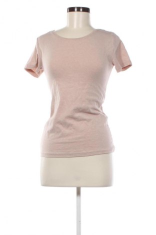 Γυναικείο t-shirt Janina, Μέγεθος S, Χρώμα  Μπέζ, Τιμή 8,62 €