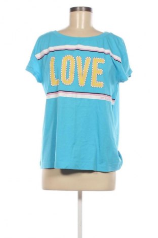 Tricou de femei Love Moschino, Mărime XL, Culoare Albastru, Preț 230,15 Lei