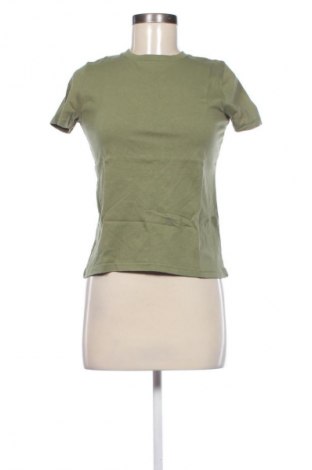 Damski T-shirt Pull&Bear, Rozmiar S, Kolor Zielony, Cena 38,75 zł