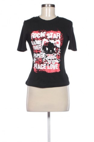 Damski T-shirt Romwe, Rozmiar S, Kolor Kolorowy, Cena 40,45 zł