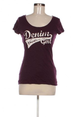 Damen T-Shirt Tom Tailor, Größe M, Farbe Lila, Preis € 12,99