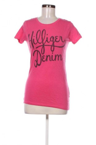 Damen T-Shirt Tommy Hilfiger, Größe M, Farbe Rosa, Preis 23,99 €