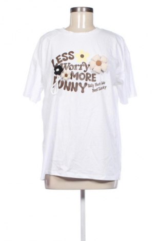 Damski T-shirt Unbranded, Rozmiar XL, Kolor Biały, Cena 38,75 zł